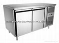 service counter kitchen freezer table stainless steel type 3