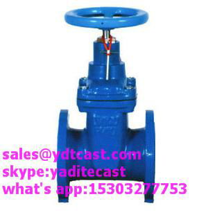 din3352 ductile iron gate valve