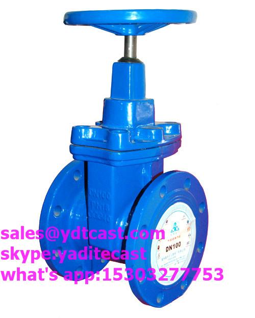 din3352 ductile iron gate valve  3