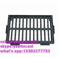 cast iron gully grate en124, ductile iron gully grate