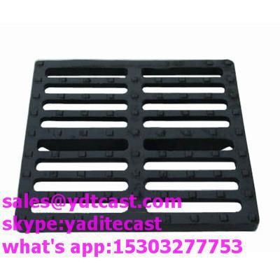 cast iron gully grate en124, ductile iron gully grate 2