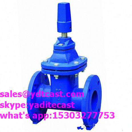 ductile iron gate valve pn16 dn40-600 2