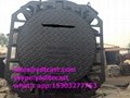 ductile iron manhole cover with frame C250 high quality manhole cover 2