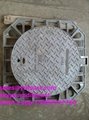 ductile iron manhole cover with frame C250 high quality manhole cover 3