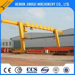 10ton Mobile Rail Traveling Single Girder Gantry Crane