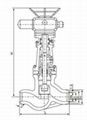 Electric welded high pressure cut-off valve 2