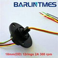 capsule slip ring-THR018-12AM-18mm(diameter)-12circuits-Barlin Times 1