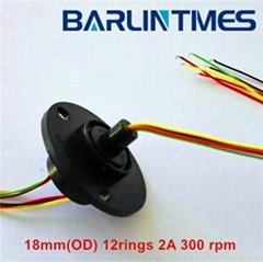 capsule slip ring-THR018-12AM-18mm(diameter)-12circuits-Barlin Times