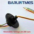 capsule slip ring-THR018-12AM-18mm(diameter)-12circuits-Barlin Times 3