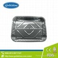 Eco-friendly disposable aluminum food tray