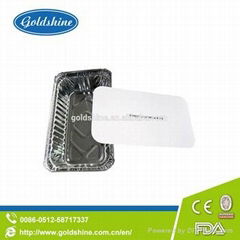 Disposable aluminum food container