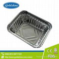 Disposable aluminum food container 2