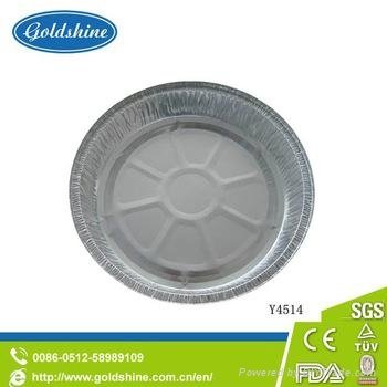 Disposable aluminum foil oval pan,aluminum foil pizza pans 2