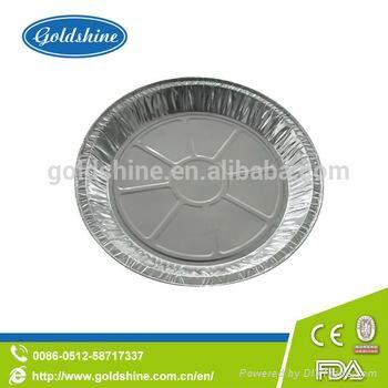 Disposable aluminum foil oval pan,aluminum foil pizza pans 3