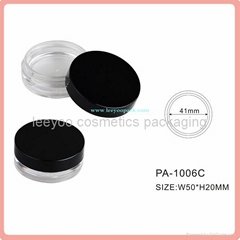 high quality makeup single eyeshadow palette cosmetic jar