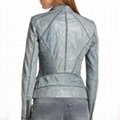 2016 fashion lady pu leather jacket 3
