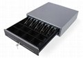 Standard-duty Stainless Steel Cash Drawer For POS Systems RJ11