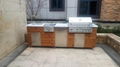 美國“雷神THOR”碳化木戶外別墅庭院燒烤台美式 戶外燒烤台圖片 2