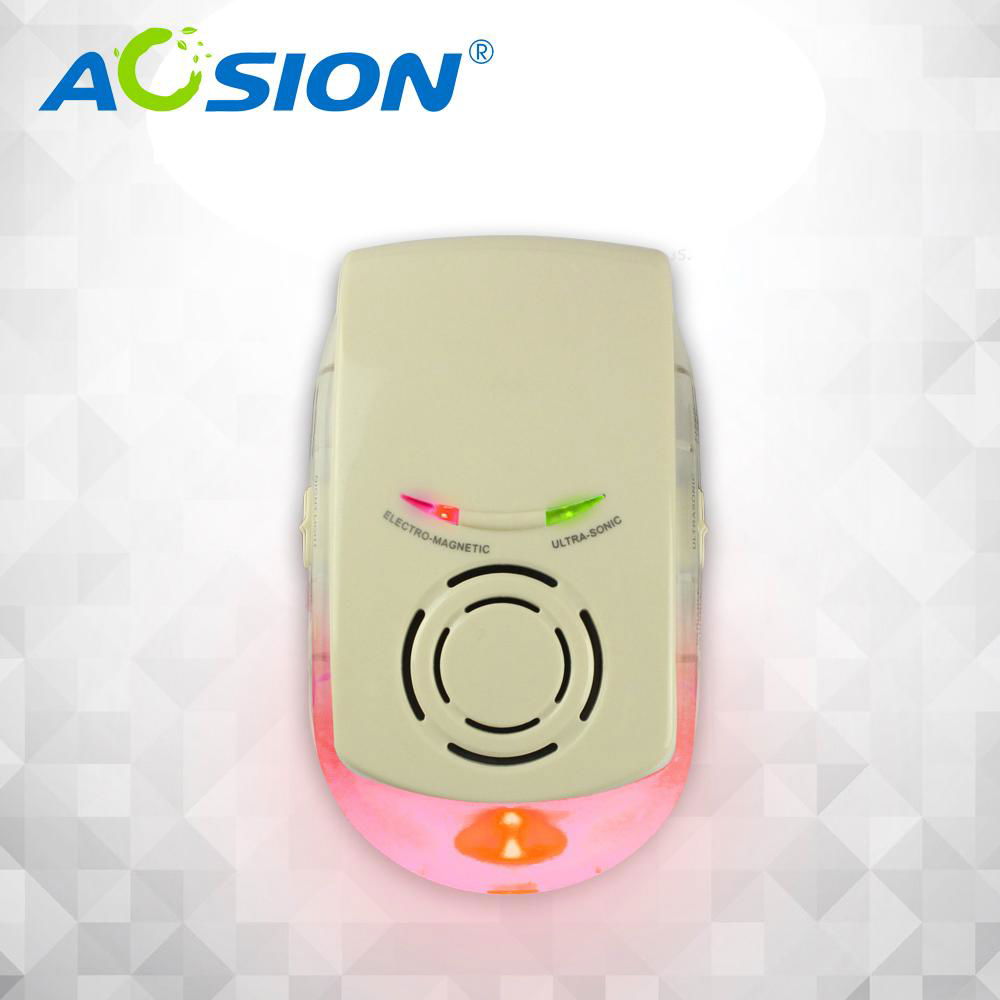 Aosion AN-A633 excellent electromagnetic Ultrasonic mouse pest repeller 5