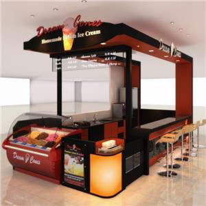 Indoor Ice Creem Kiosk