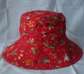 Red Bucket Hat