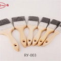 Bristle Wooden Handle Flat Paint Brush