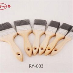 Bristle Wooden Handle Flat Paint Brush