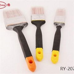 Tapered Filament Plastic Handle Flat Paint Brush