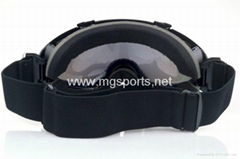 removable lens ski goggles over glasses