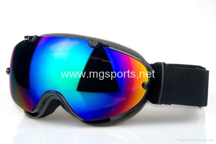 removable lens ski goggles over glasses 5