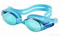 wholesale adult UV 400 silicome swimming goggles 3