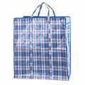 pp check bag /lamianted woven shopping