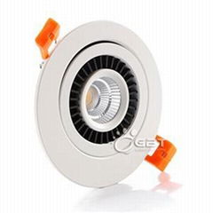 Driverless 7W HV 360� Orientable LED Down Light