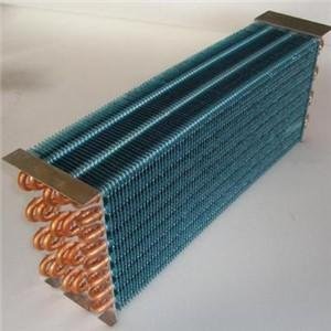 Central Air Conditioning Copper Tube Aluminum Fin Condenser