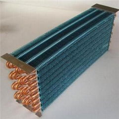 Central Air Conditioning Copper Tube Aluminum Fin Condenser