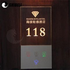 Crystal Electronic Doorplate