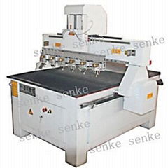 Multi Heads CNC Glass Mirror Cutting Machine