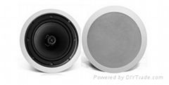 Coaxial 6" Ceiling Speaker, 3W/6W/10W, 100V/70V, ABS