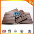 WPC wood plastic composite stair flooring, free samples Decking Bamboo Sample  2