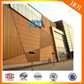 Eco-wood plastic decorative outdoor WPC exterior wall panel 1