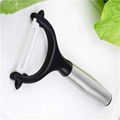 Stainless Steel Handle Ceramic Single Vegetable Peeler