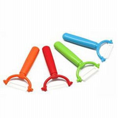 High Quality Ceramic Apple Peeler With Colorful Handle