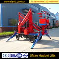 Hydraulic cherry picker boom electric lift table 1