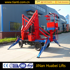 Hydraulic cherry picker boom electric lift table