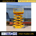 Auto full rise scissor hydraulic lift platform 5