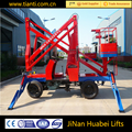 Self propelled articulated boom electric lift 4