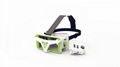 vr 3d glasses plastic Headset & vr game controller for vr 3d games and vr 360 de