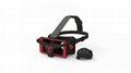 The latest vr 3d glasses plastic Headset & vr game controller for vr 3d games an 1
