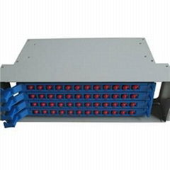 48 Fiber SC/ST/FC/LC Adapters Fiber Optic Splicing And Distribution Unit