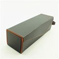 Single Bottle Folding Wine Box PU Leather 1